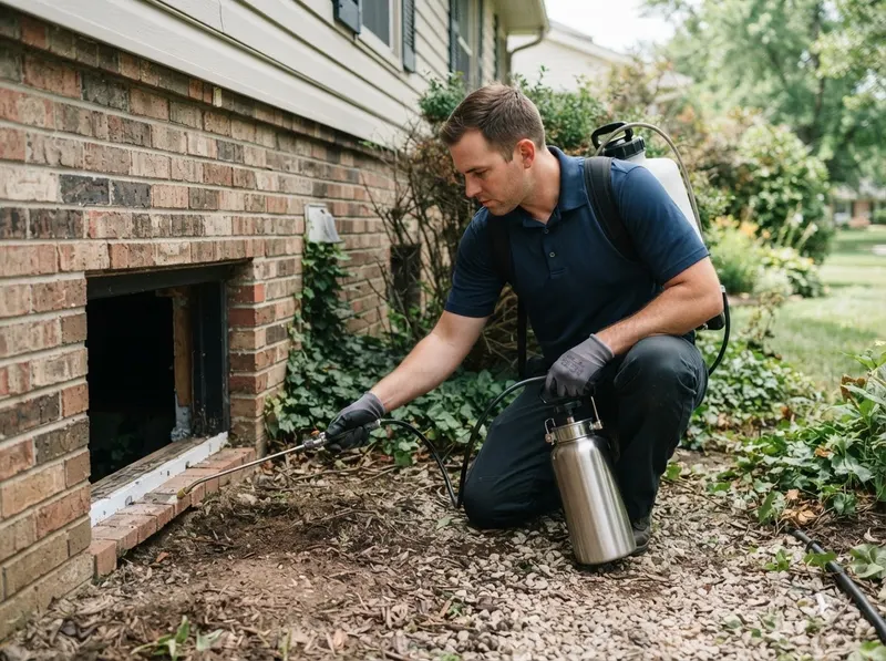 Spur and Crawlspace Perimeter Treatments in Peoria, IL